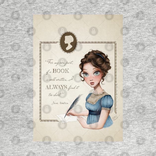 Jane Austen Portrait by belizabethg